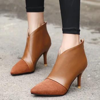 

2019 short boots color women's boots