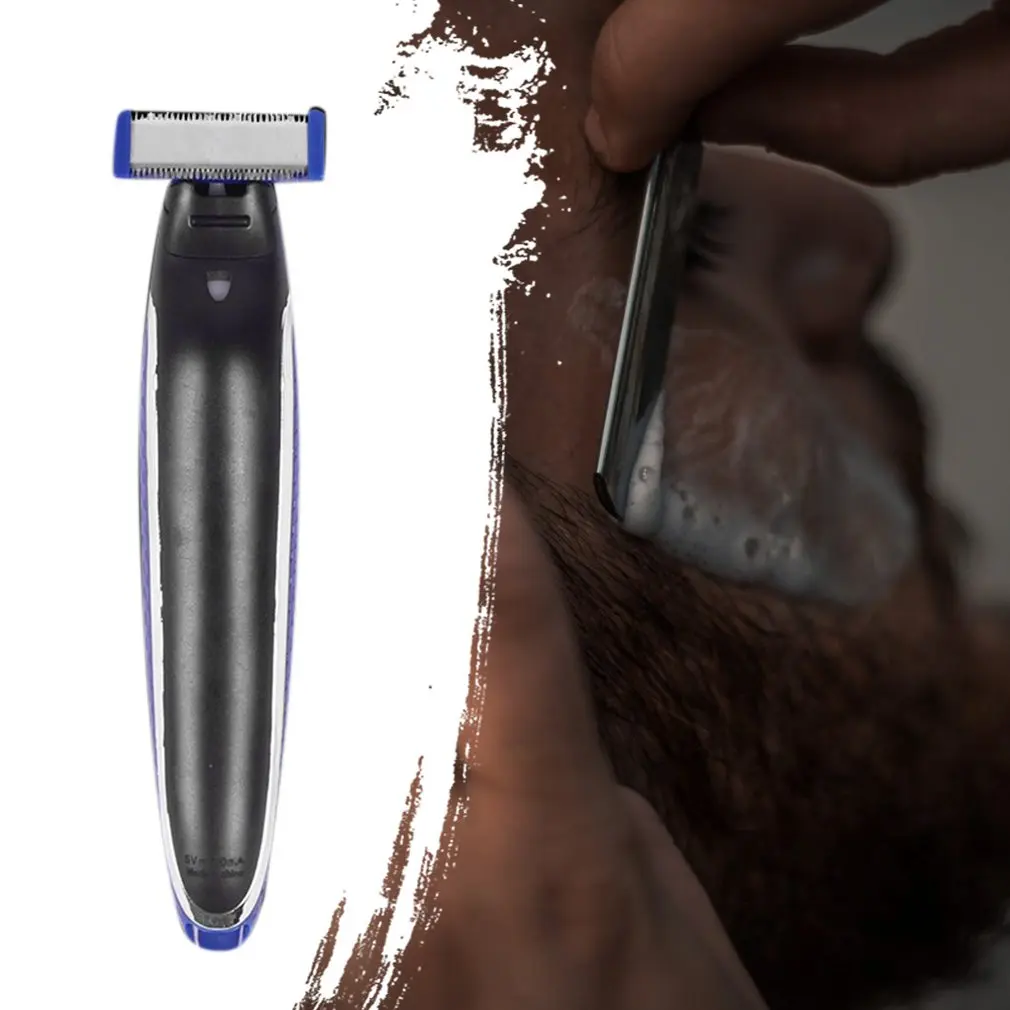 Практичная перезаряжаемая Бритва мужская бритва Многофункциональный перезаряжаемый для бритья нож мужские инструменты для ухода