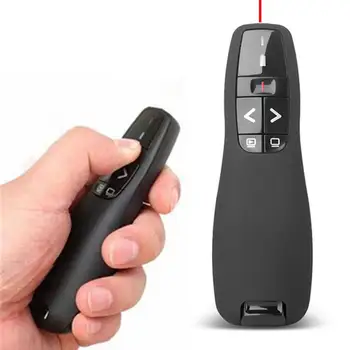 

Handheld 2.4GHz USB Wireless Red Lasers Pen Pointer PPT Presenter Remote Control