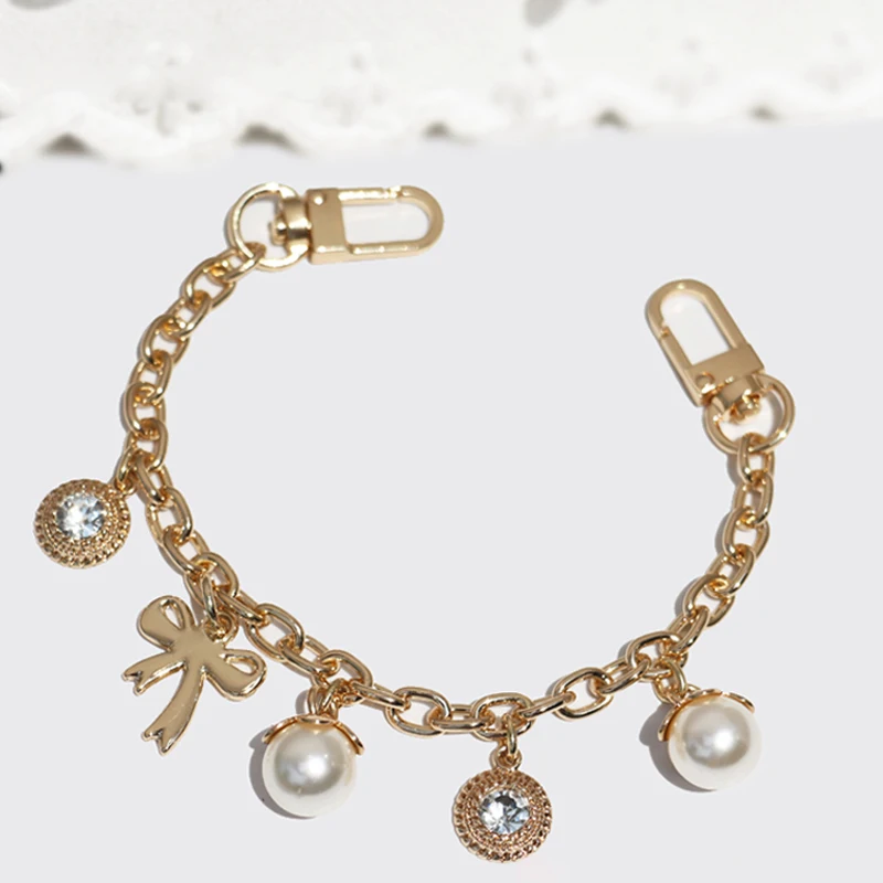 FashionBagCharmsDIY8mmDecorationChainsShort25cm30cmGold