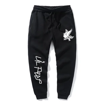 

Sports pants letter printing cotton jogging pants men and women high waist casual hip hop fun sports pants loose snake shape