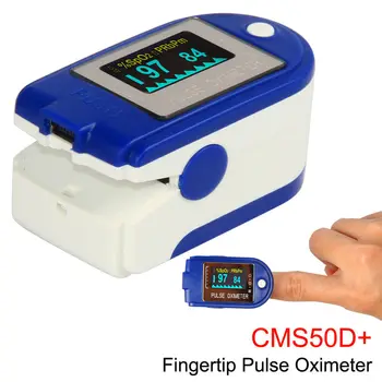 

CMS50D+ Plus USB Software Fingertip Pulse Oximete24 Hours Record Pulse Rate Alarm Monitor Oximetr De Dedo