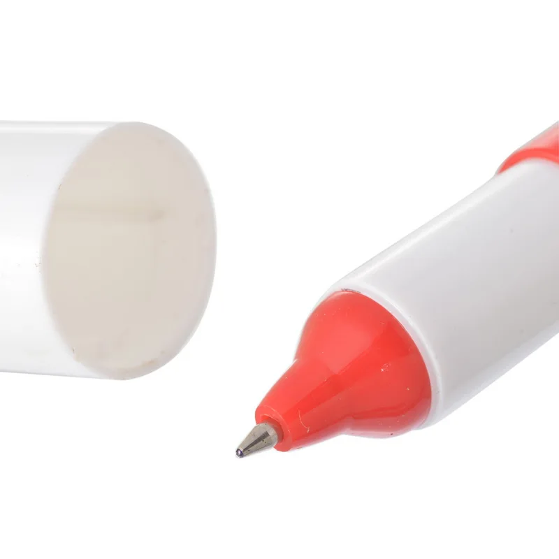 Красная Милая мультяшная Выдвижная шариковая ручка pill pen-1