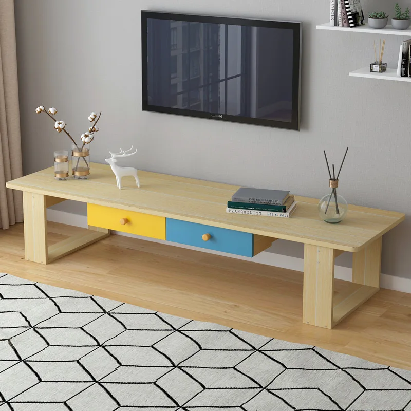 

On Behalf of TV Cabinet Teapoy Table Modern Minimalist Small Apartment Living Room Furniture Set Combination Multi-functional Ca