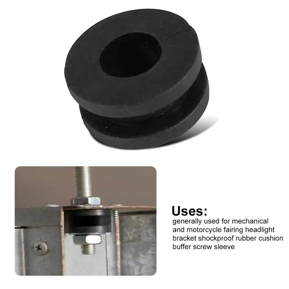 Description Picture 5 of item10pcs Machinery Motorcycle Fairing Headlight Bracket Shockproof Rubber Grommets