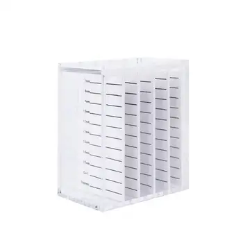 

1PC Acrylic Cosmetic Storage Case Eyelash Storage Box Clear Makeup Organiser 5 Layers Eyelash Extension Grafting Tools Eyelashes