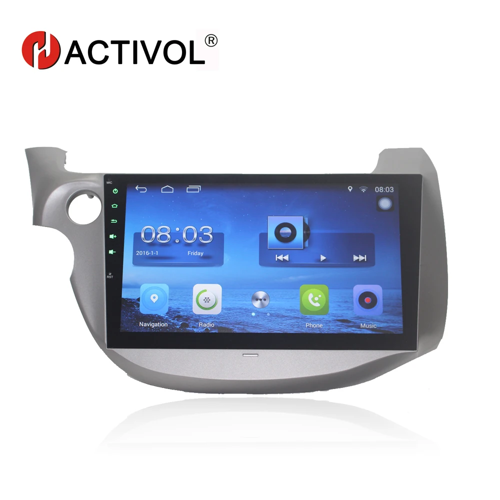 

Bway 10.2" Quad core car radio gps navigation for Honda Fit Old android 6.0 car DVD video player with Wifi,BT,SWC,DVR