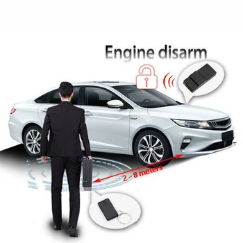 

RFID Engine Lock Car Immobilizer W/ Circuit Cut Alarm Inmoviliza RF 2.4Ghz New