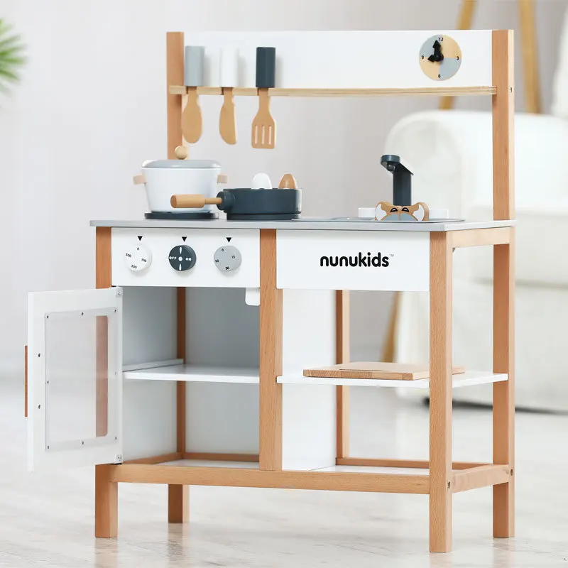 

Nunukids Children Play House Model Kitchen Toy Set 3-6 a Year of Age GIRL'S And BOY'S Baby Cook Toy