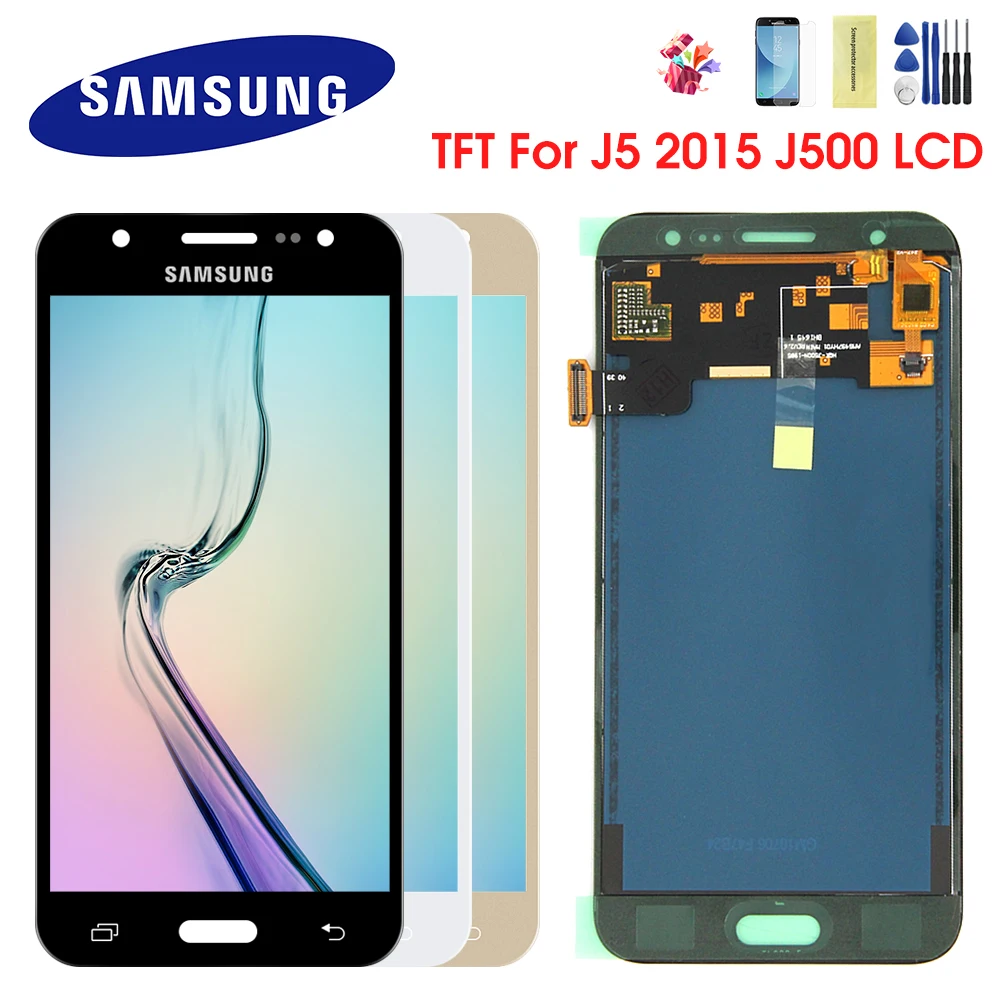 ЖК дисплей для Samsung Galaxy J5 2015 J500 J500F J500FN J500M J500H сенсорный экран дигитайзер можно