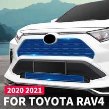 Przednia kratka ochronna owad-proof Net Anti-Insect pyłoszczelna i anty-śmieci dla Toyota Rav4 Xa50 2019 2020 2021 akcesoria tanie i dobre opinie CN (pochodzenie) Chromowa stylizacja Stainless steel for Toyota RAV4