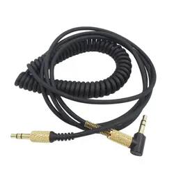 Высокая Пластичность аудио говорить медные наушники 3,5 мм мужчин и мужчин портативный провод длинный удлинитель замена кабеля для Marshall