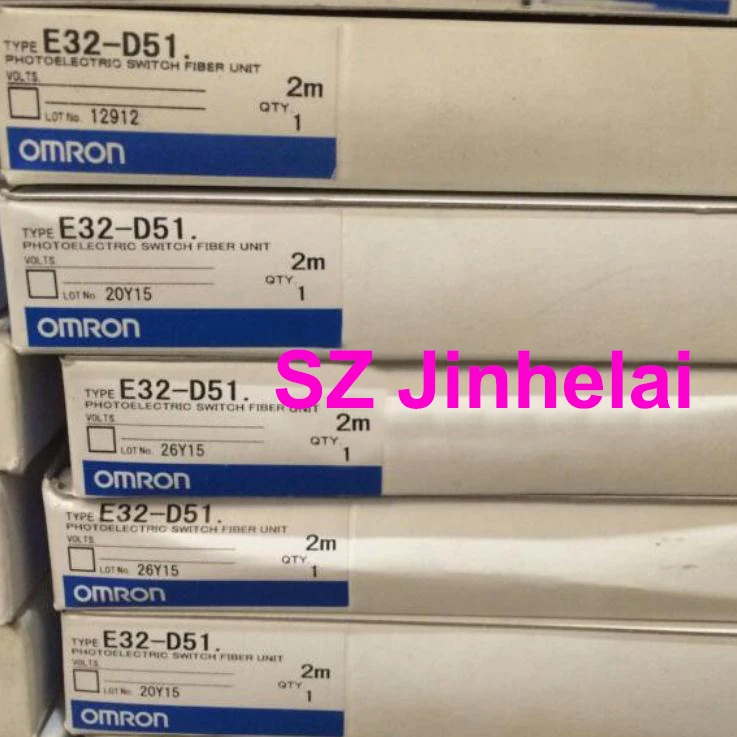 OMRON E32-D51 подлинный фотоэлектрический переключатель волоконный блок 2 м