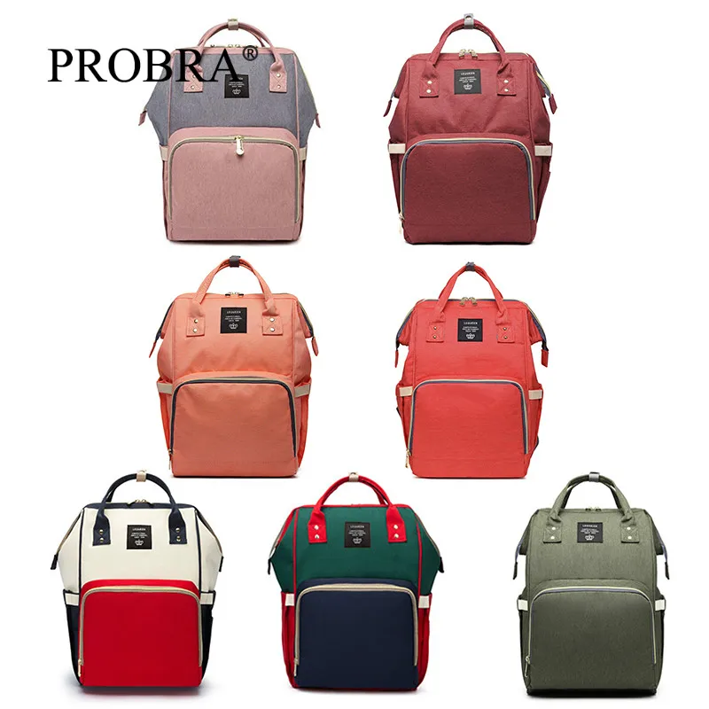 

Anti-Dirty Diaper Bag Baby Care Backpack - Maternity Pregnant Women Diaper-Bags Nappy Zipper Mother Travel Bag Free shipping 15