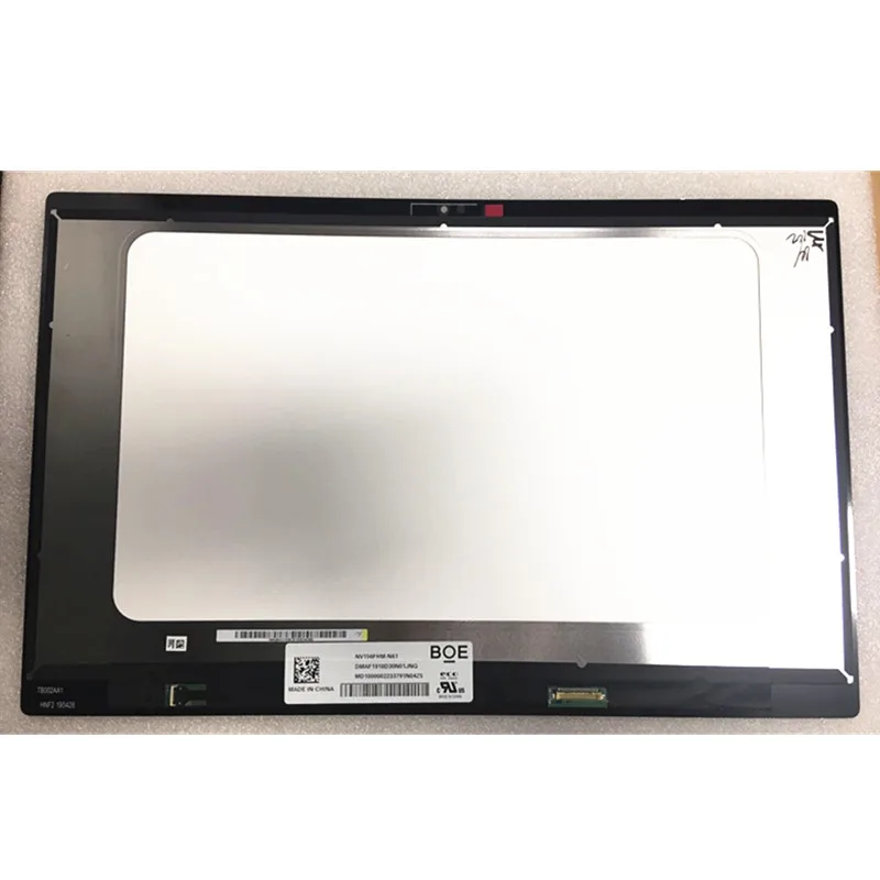 

Genuine New 15.6"IPS 1920x1080 NV156FHM-N61 front glass +lcd screen matrix assembly xiaomi notebook air pro 15.6 TM1701 171501