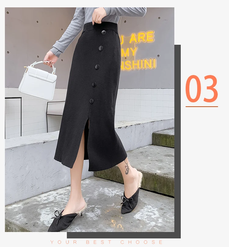 Fv2251 new autumn winter women fashion casual sexy Skirt kawaii plus size skirt long skirt harajuku