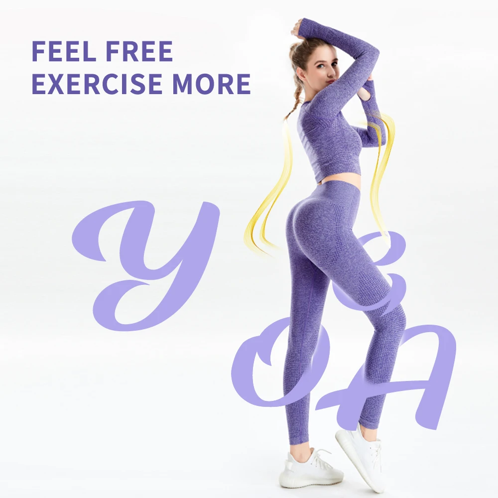 Women Leggings With Matching Sports Bra and Crop Top Long and short sleeve shirt Sets