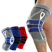 Piece Silicone 1 Knee Pads Strap Knee Braces For Arthritis Knee Pads For Joints Support Meniscus Compression Protection Sport
