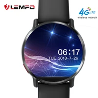 Lemfo Lem X 4G Smart Horloge Gps Wifi 1 + 16 Gb Android 7.1 Met 8MP Camera Hart rate Smart Horloge Mannen Vrouwen