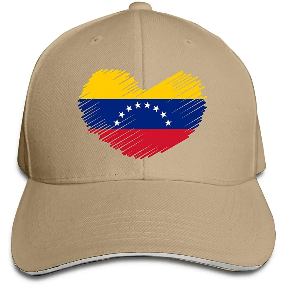 Мужские Женские фуфайки с флагом в форме сердца, бейсболки