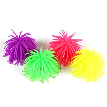 

1 pcs Lovely Soft Silicone Aquarium Fish Tank Artificial Coral Plant More Color Underwater Ornament Decor