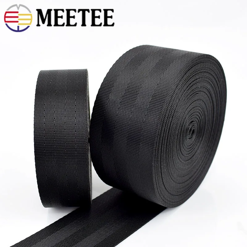 Meetee 5 метров 25 50 мм полиэфирная нейлоновая тесьма Лента Сделай сам ручная Детская