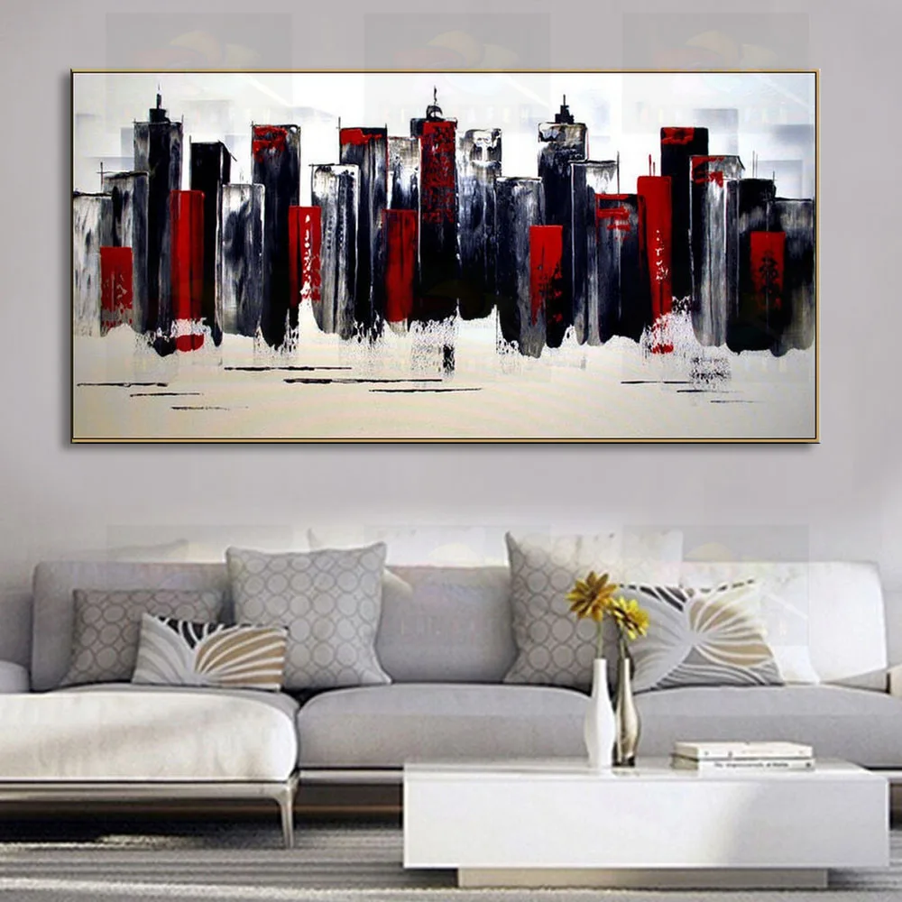 handmade oil painting on canvas modern 100%  Best Art Abstract oil painting original  directly from artist XD1-331C (4)