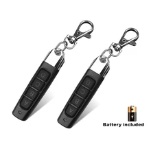 2021 nova clonagem duplicador chave fob a distância de controle remoto 433mhz clone fixo código aprendizagem para portão garagem porta controlador