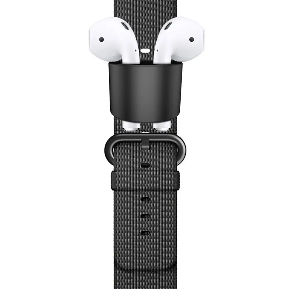 Силиконовый держатель, совместимый с часами, ремешок, держатель для Apple AirPod 1/2, samsung, для Bluetooth, наушники с микрофоном, музыка, спорт