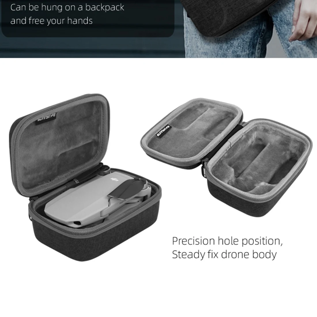 Buy Portable Remote Control Carrying Case Storage Bag for DJI Mavic Mini Drone Remote Controller 2019 New Arrival- Standard Package