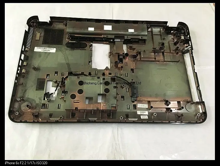 bottom cover Для hp павильон G7-2000 G7-2270US крышка палмрест 685130-001 3DR39TATP50 черная Нижняя основа 685072-001 39R39TP003 - Цвет: bottom cover
