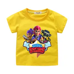 Лидер продаж, детские футболки со звездами, футболки для мальчиков, футболки со звездами, футболка с короткими рукавами для девочек детская