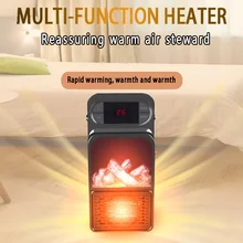 Горячая 900 Вт Электрический ЕС/США Plug-in подогреватель воздуха нагревательная плита радиатор Бытовой Настенный Удобный вентилятор