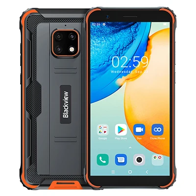 dual sim international unlocked cell phones Blackview BV4900 Pro Smartphone 4GB+64GB 5580mAh IP68 Waterproof Android 10 Mobile Phone 5.7'' NFC Cellphones newest android phone t mobile