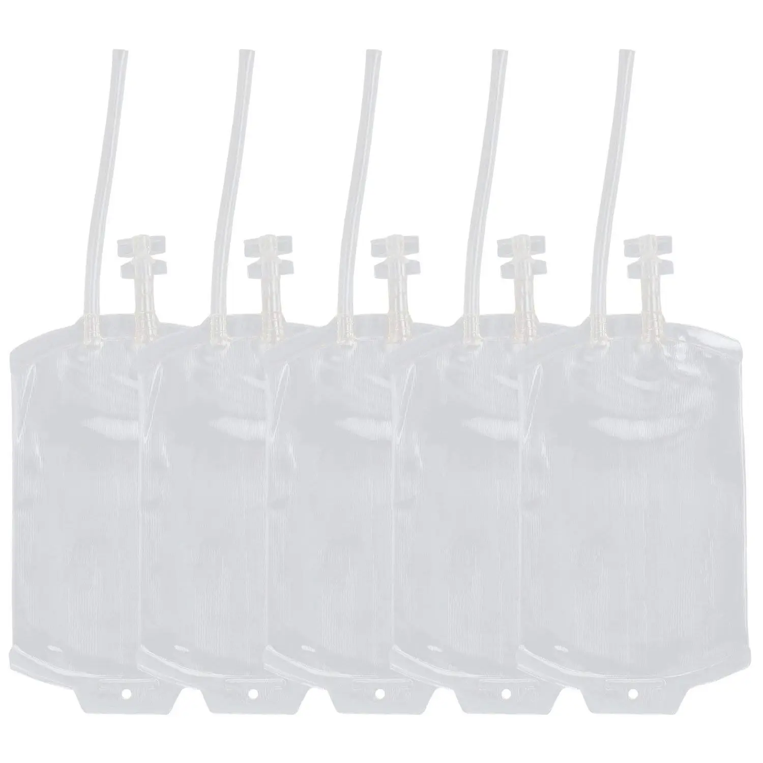 

5 X Halloween Clear Blood Energy Drink Pouches