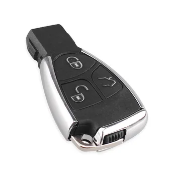 Chiave telecomando per Mercedes Benz B C E ML S CLK CL Chrome Stile 4 Chiave telecomando per Mercedes Benz B C E ML S CLK CL Chrome Stile - KEYYOU Sostituzione Modificato Chiave A Distanza Borsette di Caso Per Mercedes Benz B C E