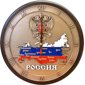 Настенные часы с гербом России | Инструменты