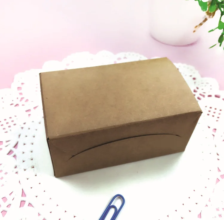 100pcs Blank Kraft paper Business Cards Word Card Message Card DIY Gift Card