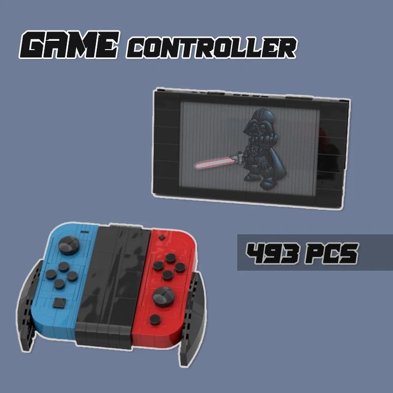 Конструктор MOC игровой контроллер модель Nintendo Switch классические ностальгические