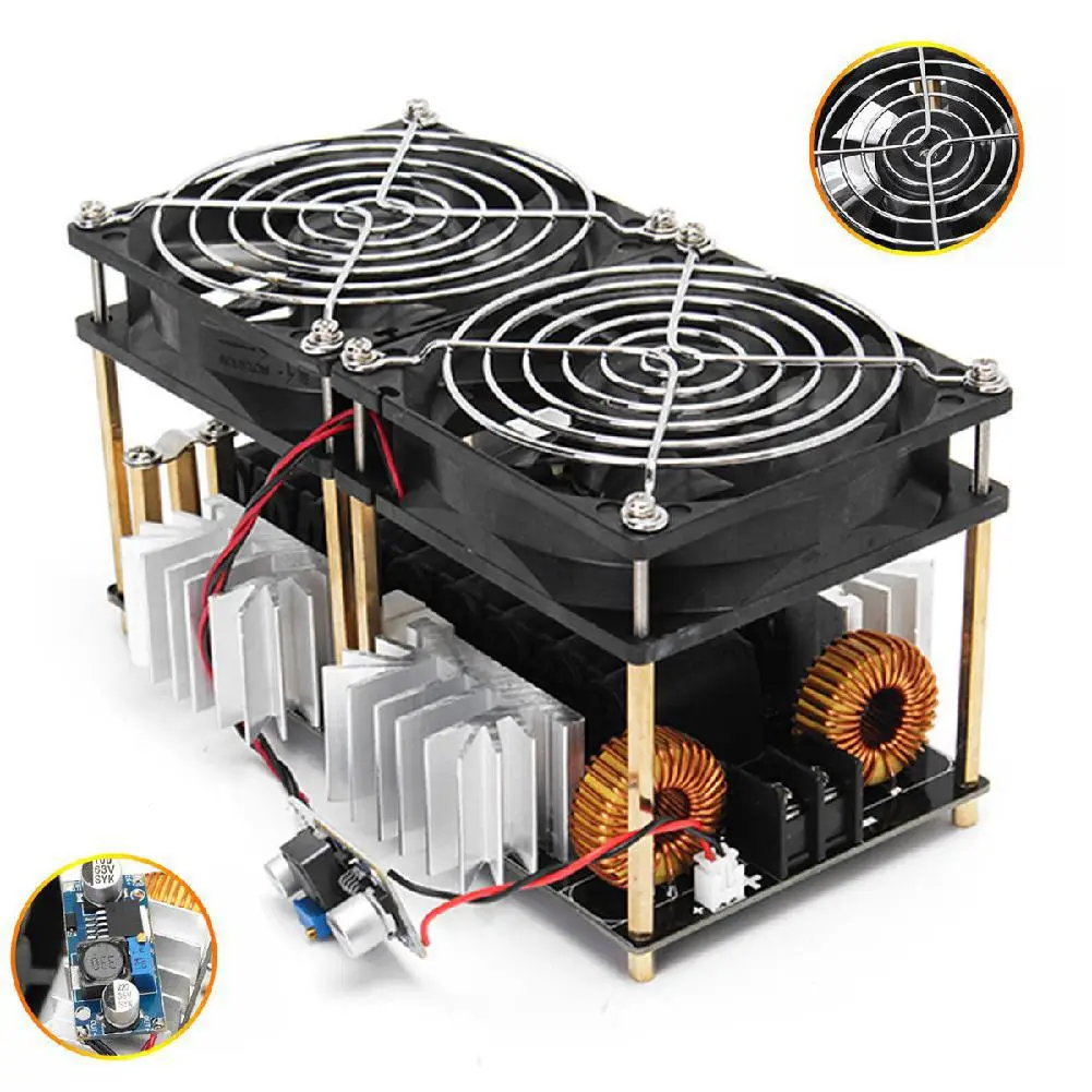 1800W/2500W ZVS Induction Heater Induction Heating Machine PCB Board Module Flyback Driver