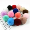 8cm DIY Fluffy Ball Pompon Faux Fur Pompom Large Multicolor Plush Pom Pom For Crafts Garland Decorative Keyrings Garments Decor ► Photo 3/6