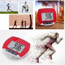 ГОРЯЧИЙ ABS пластиковый многофункциональный мини Водонепроницаемый цифровой шаг шагомера Счетчик калорий для движения фитнес-оборудование