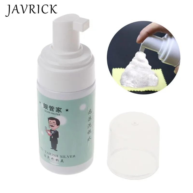 

Gentle Foam Jewelry Cleaner Concentrate Gold Silver Cleaning Solution Non Toxic