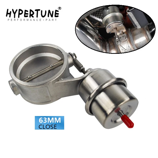 Hypertune Exhaust Control Valve With Vacuum Actuator Cutout 2.5" 63mm