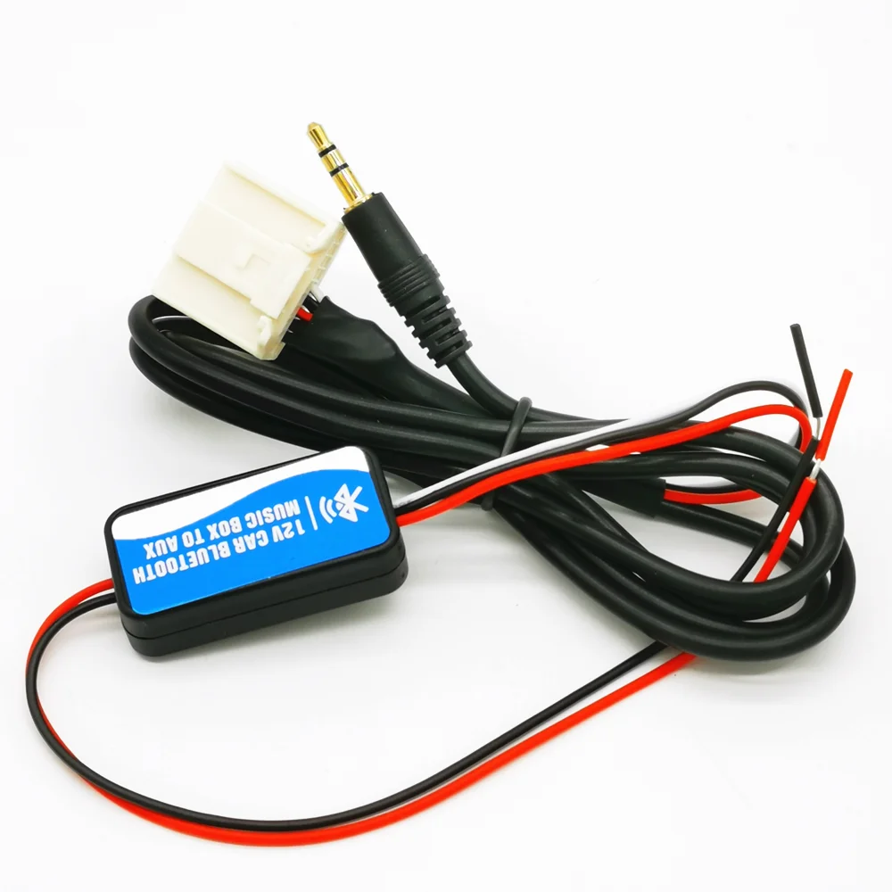 20pin Car Radio Aux Input 3.5mm Audio Bluetooth Adapter Cable For