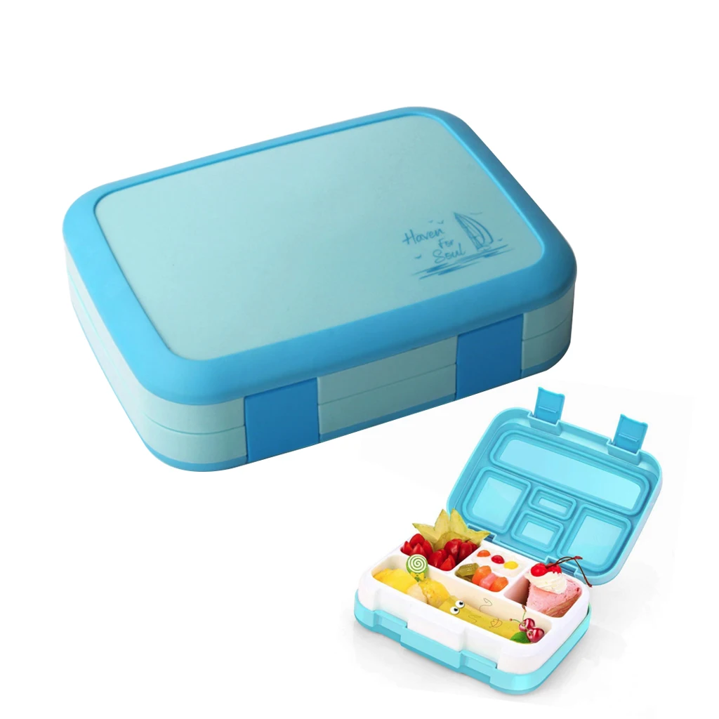 800 мл Microwavable Bento Box герметичный контейнер для еды Ланч-бокс контейнер для еды Ланчбокс Ланч-бокс для детей с отсеком