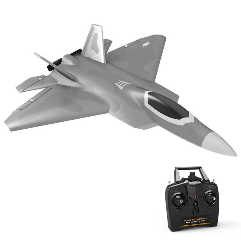 Eachine мини F22 Raptor EPP 260mm размах крыльев 2,4G 4CH 6-осевой RC самолет тренажер Warbird с неподвижным крылом RTF одним нажатием кнопки пилотажной