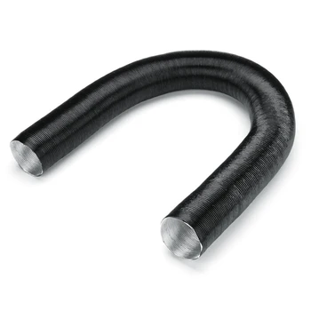 

75mm Heater Pipe Duct Set Hose Clip Black A87890 Replacement Accessory