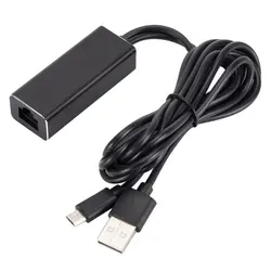 Carte Micro Usb vers réseau, convient pour Fire TV Stick, boîtier TV avec alimentation USB sans carte tampon 