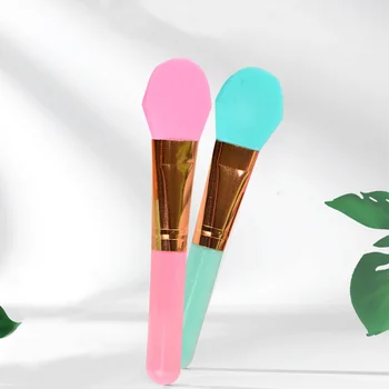 

JHXY 2 colors 1 professional mask stirring soft silicone makeup brush DIY makeup women beauty tools makeup tools